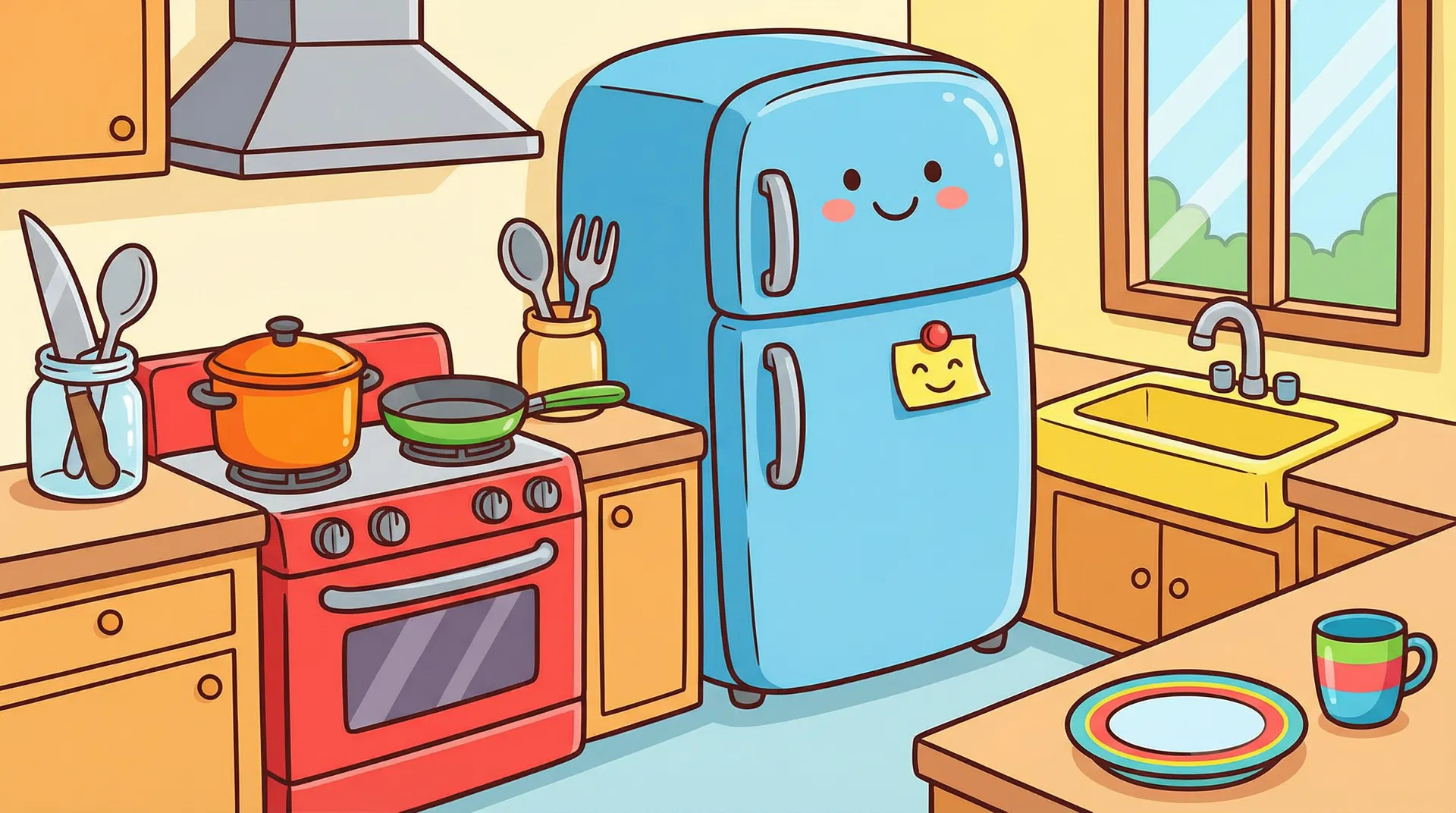 Kitchen Scene